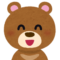 笑う熊